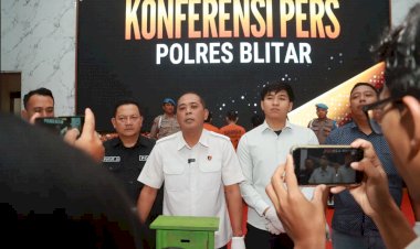 Polres-Blitar-Berhasil-Ungkap-Kasus-Pencurian-4-Tersangka-Diamankan